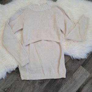 Boob brand nursing knit sweater